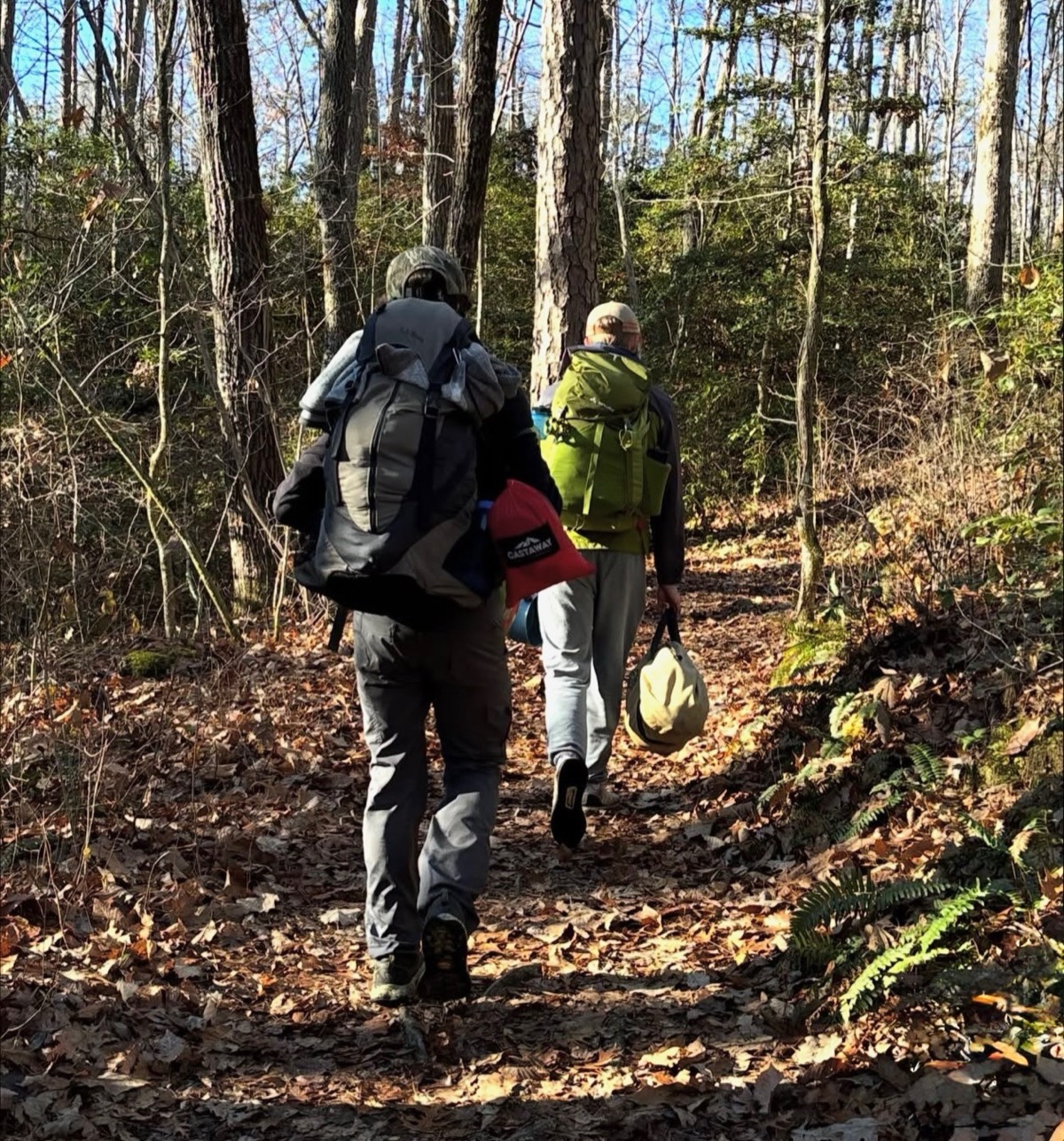 Hiking at Cloudland Canyon
