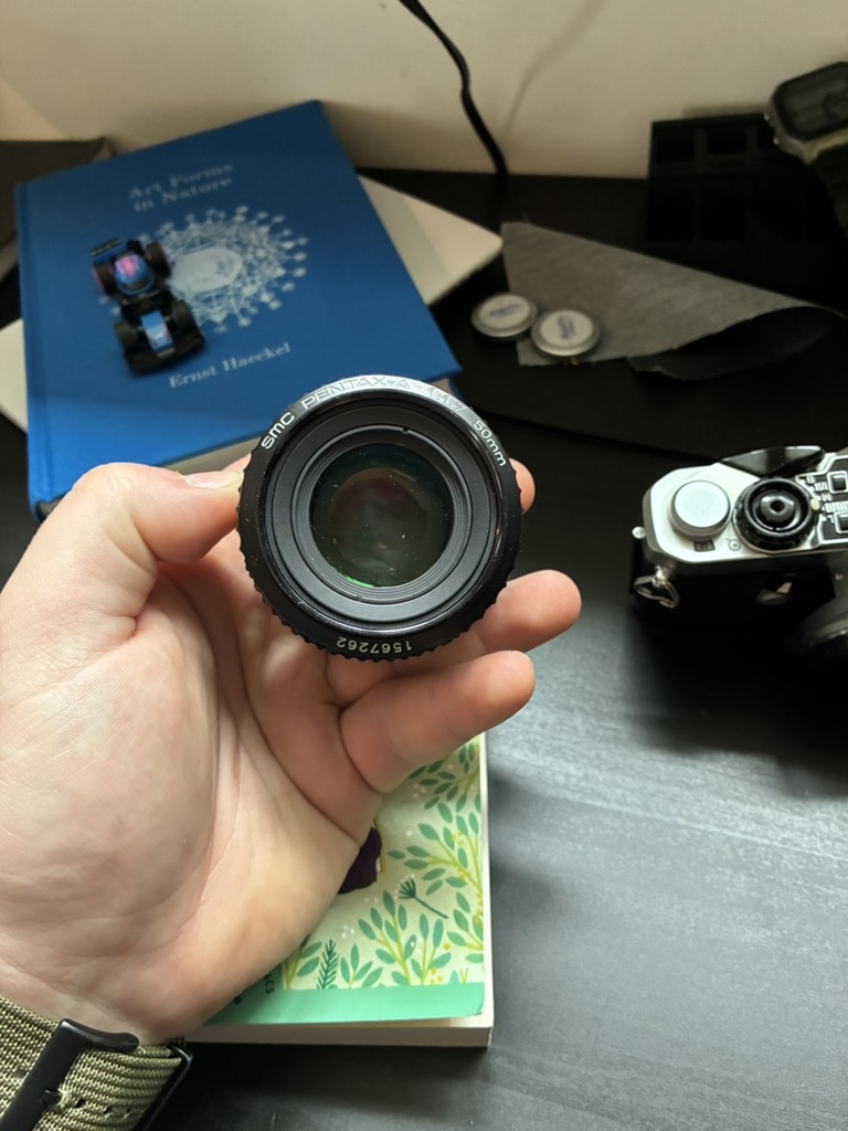 Pentax lens and rangefinder camera
